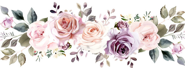 Roses - Watercolor Painting