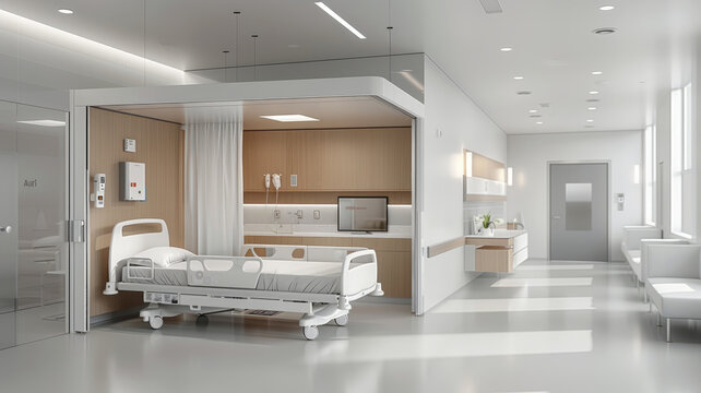 Versatile hospital rooms promote efficiency,generative ai