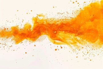 orange watercolor abstract texture background. generative ai