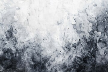 Abstract gray painted Watercolor Background. Generative ai