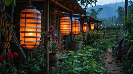 Solar lanterns for rural areas
