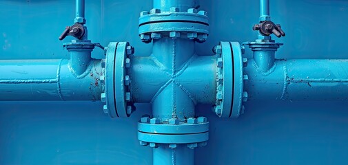 Incentives for reducing water usage in industrial processes, solid color background