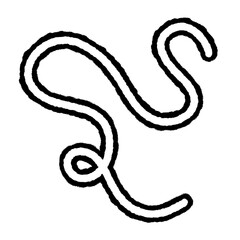 Obraz premium line design art doodle element, graffiti design, doodle art, decorate, decoration line, clipart line, design line art