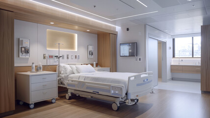 Versatile hospital rooms promote efficiency,generative ai