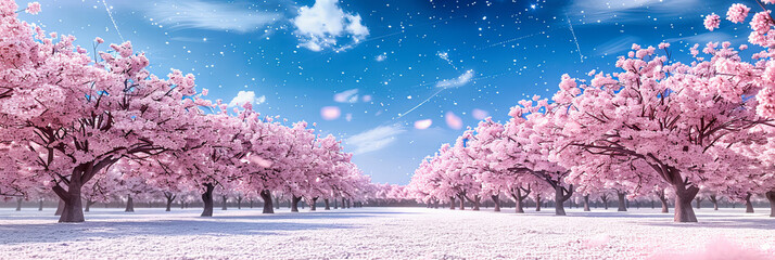 Amidst the Whisper of Blossoms, Spring Awakens the Earth, Painting the Days in Hues of Hope and Renewal