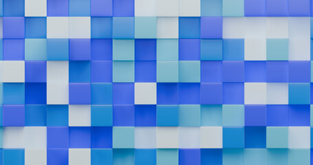 geometric shapes abstract background with cubes