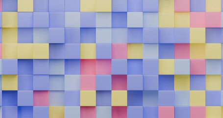 geometric shapes abstract background with cubes