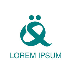 Q business logo design isolated on white background. Q logo concept for company. Qaf logo concept design. Simple Initial Letter Q Logo isolated on White Background. Usable for Business and Branding.