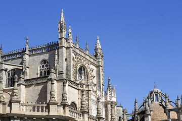 Fototapeta na wymiar Seville Cathedral, Andalusia, Spain