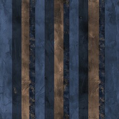 Navy Blue strips and dark brown stripes wallpaper design