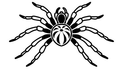 Captivating Tarantula Vector Illustration Arachnid Artistry at Its Finest