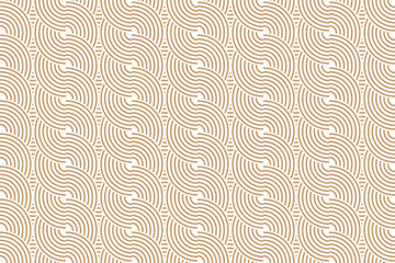 Luxury seamless pattern with gold lines on a white background