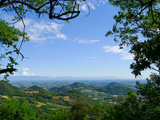 View of the Colli Euganei Padua