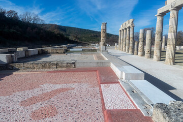 The Palace of Aigai following 16 years of restoration, Vergina
