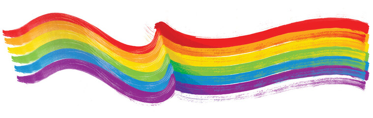 Fondo colores bandera arcoíris - obrazy, fototapety, plakaty