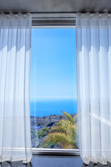 Window, Island La Palma, Canary Islands, Spain, Europe.