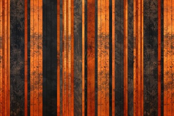 Orange strips and dark brown stripes wallpaper design