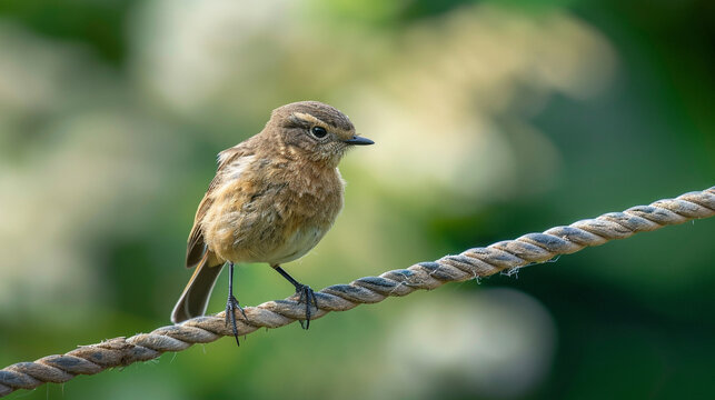 Female pied bush chat (Saxicola caprata)