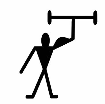 symbol image of a Weightlifter