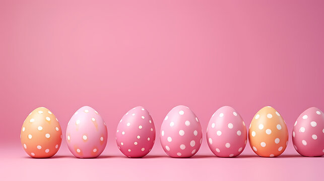 Easter background, traditional holiday