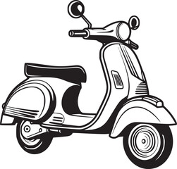 Scooter Design For T Shirt. Beautifull Scooters for men or Girl. Design For All.