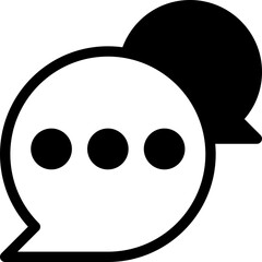 Bubble, chat, email, message Icon