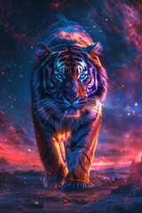illustration, tiger, wild
