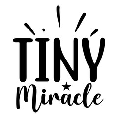 Tiny Miracle SVG Cut File