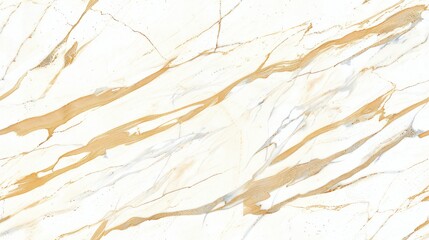 a close up of a marbled surface with gold and white streaks on the top and bottom of the marble.