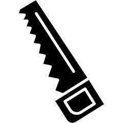 saw, wood, labor, hand, tool Icon