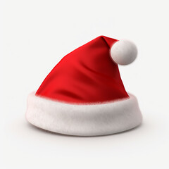 santa hat without people сreated with Generative Ai