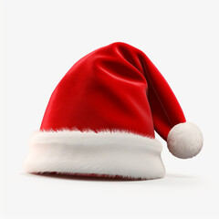 santa hat without people сreated with Generative Ai