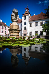 Renaissance chateau Trebon in Czech Republic - 765145939