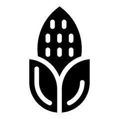 Vector Icon Corn, maize, vegetable