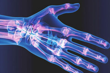 X-Ray of a Hand and Wrist