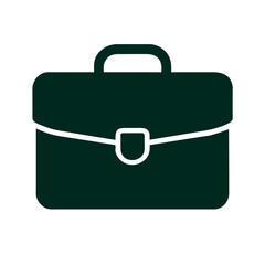 Briefcase icon on a Transparent Background