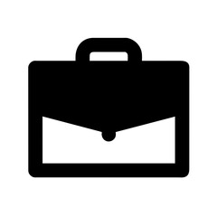 Briefcase icon on a Transparent Background