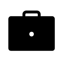 Briefcase icon on a Transparent Background