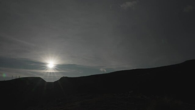 El Cajas National Park Sunset Timelpase