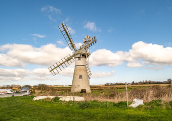 Windmill in the countryside