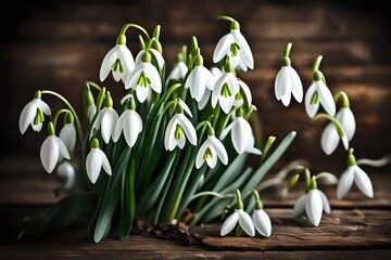 white crocus flowers