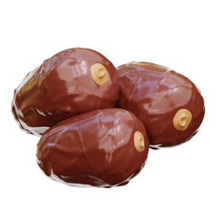 Dates Fruit 3d Icon Illustration