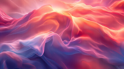Abstract background with fluid shapes and pastel colors serene and relaxing atmosphere