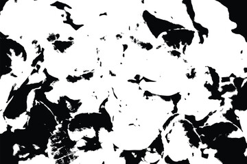 Grunge overlay black and transparent dirty texture. Messy dust overlay distress background. Abstract dotted and dirty scratched and smudged of grain sandy soil. Minimalist abstraction vector.