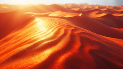Hot sunny desert