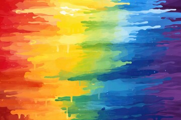 Fototapeta premium Colorful rainbow painting on dark backdrop