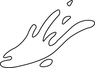 Water drops. Cartoon tears, nature splash elements. Isolated transparent background raindrop or sweat, wet droplets of dew shapes aqua vector of silhouette droplet, drop liquid icons.