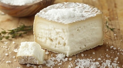 Fototapeta na wymiar dry cheese process generative ai