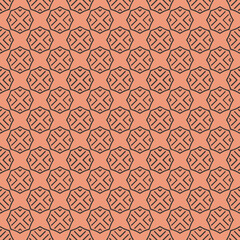 Multi color seamless abstract pattern. Background and backdrop. Multi Colored. Colorful ornamental design. Colored mosaic ornaments. Vector graphic illustration.