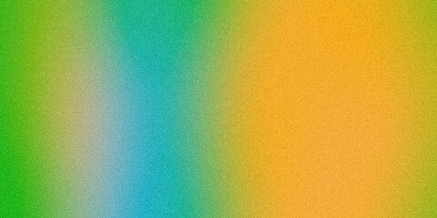 Abstract grainy ultra wide pixel yellow azure green turquoise exclusive background. Perfect for design, banners, wallpapers, templates, art, creative projects, desktop. Premium quality, vintage style